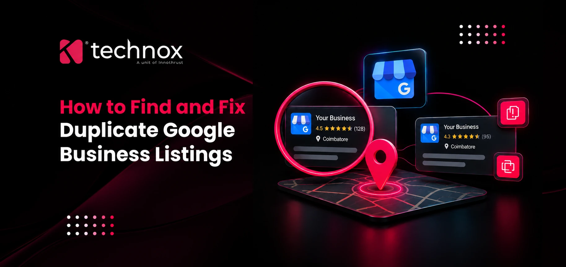 Fix Duplicate Google Business Listings